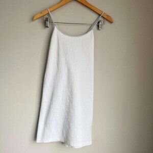 Saks Fifth Avenue x Michael Kors White Cotton Mini Dress Size Small